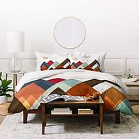 3-Piece Duvet Cover Set Hotel Bedding Sets Comforter Cover with Soft Lightweight Microfiber Include 1 Duvet Cover 2 Pillowcases for Double/Queen/King(1 Pillowcase for Twin/Single) miniinthebox - thumbnail