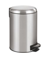 Wenko 12 Liter Stainless Steel Pedal Bin Leman Easy Close