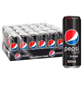 Pepsi Zero Calories 330ml Pack of 24