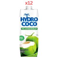 Hydro Coco No Added Sugar- 1Ltr Pack Of 12
