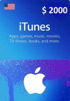 $2000 USA Apple iTunes Card (Instant E-mail Delivery)