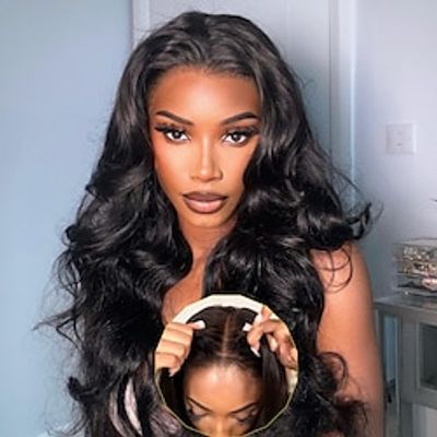 4x4 Wear and Go Glueless Wigs Human Hair Pre Plucked Pre Cut for Beginners 150% Density Body Wave Lace Closure Wigs Human Hair Upgraded No Glue HD Lace Closure Wigs for Women Natural Black Color Lightinthebox 4x4 Wear and Go Glueless Wigs Human Hair Pre Plucked Pre Cut for Beginners 150% Density Body Wave Lace Closure Wigs Human Hair Upgraded No Glue HD Lace Closure Wigs for Women Natural Black Color Lightinthebox