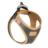 Curli Vegan Leather Harness For Dogs - Black XS
