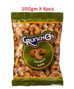 Crunchos Cashew 100gm - Carton of 6 Packs (UAE Delivery Only)