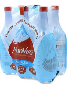 Monviso Sparkling Mineral Water Pet Bottle 1L x 6 pcs