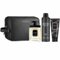 Guess Uomo (M) Set Edt 100Ml + Sg 100Ml + Body Spray 170G + Pouch