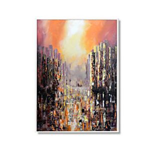 Oil Painting Handmade Hand Painted Wall Art Vertical Modern Abstract Landscape Home Decoration Decor Rolled Canvas No Frame Unstretched Lightinthebox