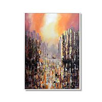 Oil Painting Handmade Hand Painted Wall Art Vertical Modern Abstract Landscape Home Decoration Decor Rolled Canvas No Frame Unstretched Lightinthebox - thumbnail