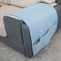 Waterproof Sofa Armrest Organizer Remote Control Holder Couch Bedside Armchair Caddy Storage Basket Bag for TV Remote Control, Magazine, Books, Cell Phone, iPad Lightinthebox - thumbnail