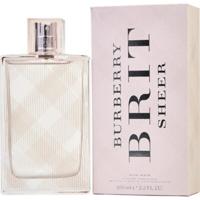 Burberry Brit Sheer For Her Edt 100ml (UAE Delivery Only)