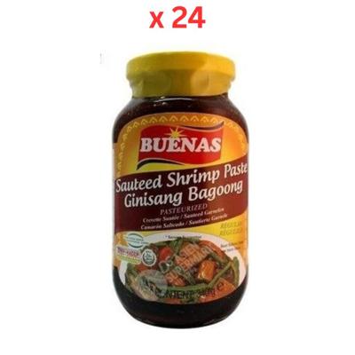 Buenas Sauteed Shrimp Paste Regular 340G Pack of 24