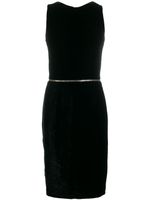 MM6 Maison Margiela zipped midi dress - Black - thumbnail