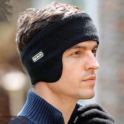 1pc Men's Winter Sports Riding Windproof Double-layer Ski Earmuffs For Men And Women miniinthebox