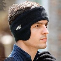 1pc Men's Winter Sports Riding Windproof Double-layer Ski Earmuffs For Men And Women miniinthebox - thumbnail