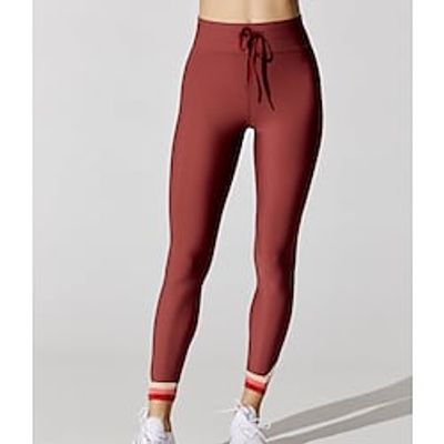 Women's High Waist Yoga Pants Drawstring Cropped Leggings Bottoms Tummy Control Butt Lift Quick Dry Solid Color Red Yoga Fitness Gym Workout Sports Activewear Stretchy Skinny Athletic Athleisure Lightinthebox Women's High Waist Yoga Pants Drawstring Cropped Leggings Bottoms Tummy Control Butt Lift Quick Dry Solid Color Red Yoga Fitness Gym Workout Sports Activewear Stretchy Skinny Athletic Athleisure Lightinthebox