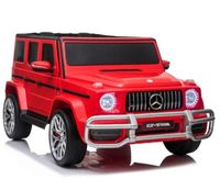 Megastar Ride On Mecedes Benz AMG G63 Single Seater Electric Car - Red (UAE Delivery Only)