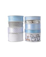 Homesmiths Christmas Ribbon Polyester Width 1.5cm Assorted 1 Piece