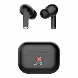 Swiss Military Delta 3 Wireless In Ear Earbuds, Black (SM-TWS-DEL-3 BLK)