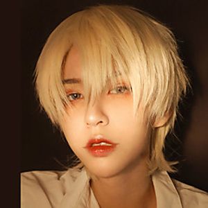 Blonde Wigs for Men Lightinthebox