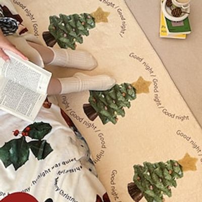 Christmas Runner Rug Xmas Non-Slip Hallway Rug Throw Washbale Kitchen Rug Runner Christmas Tree Holiday Decor, Accent Print Thin Floor Rugs for Bedroom Entryway Laundry Room Bathroom miniinthebox Christmas Runner Rug Xmas Non-Slip Hallway Rug Throw Washbale Kitchen Rug Runner Christmas Tree Holiday Decor, Accent Print Thin Floor Rugs for Bedroom Entryway Laundry Room Bathroom miniinthebox