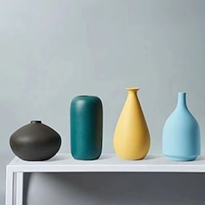 Nordic Creative Minimalist Tabletop Accessories Small Vases Instagram Style Living Room Tv Cabinet Decorations Subtle Flaws Please Be Cautious When Taking Photos Lightinthebox