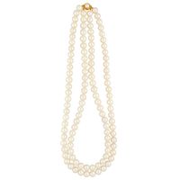 Sri Jagdamba Pearls 2 Lines Pearl Necklace - JPAPR-19-138