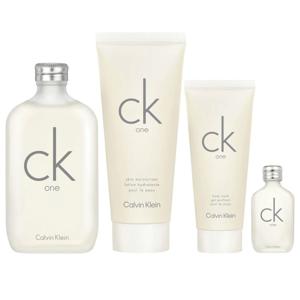 Calvin Klein Ck One (U) Set Edt 200Ml + Edt 15Ml + Bl 200Ml + Bw 100Ml (New Pack)