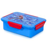 Marvel Spider - Man 1 - 2 - 3 - 4 Compartment Convertible Bento Lunch Box - Blue