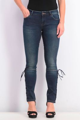 Womens Mid Rise Skinny Jeans Indigo Womens Mid Rise Skinny Jeans Indigo