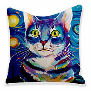 Double Side Cushion Cover 1PC Soft Decorative Square Throw Pillow Cover Cushion Case Pillowcase for Sofa Bedroom Superior Quality Machine Washable miniinthebox