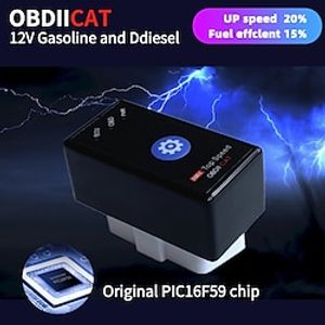 Dual Mode Bluetooth 5.0 AndroidiOSWindows MINI ELM327 OBD V1.5 Nine Protocol With Switch Lightinthebox