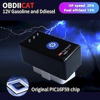 Dual Mode Bluetooth 5.0 AndroidiOSWindows MINI ELM327 OBD V1.5 Nine Protocol With Switch Lightinthebox - thumbnail