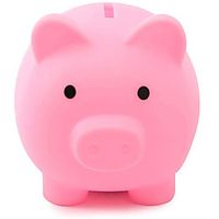 Piggy Bank,Unbreakable Plastic Coin Bank, Saving Coins Money Box, Piggy Bank for Boys Girls Kids, Fun Gifts for Birthday, Festival, Baby Shower (PinkBlueYellow) Lightinthebox - thumbnail