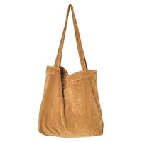 2022 new women's bag japanese and korean casual simple corduroy cloth bag women's shoulder bag Lightinthebox - thumbnail