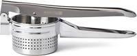 Royalford Multifunctional Food Masher, Aluminum Masher, Silver - RF10775