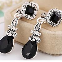 1 Pair Drop Earrings For Women's AAA Cubic Zirconia Daily Date Alloy Classic Fashion Lightinthebox