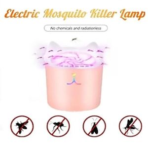Cute Cat Electric Mosquito Killer Lamp LED Physical Silent Mosquito Repellent Indoor and Outdoor Home Appliances miniinthebox