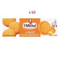 St Michel Le Palet Butter Shortbreads Cookies 10X150G