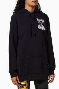 Teddy Bear Cotton Hooded Sweatshirt