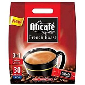 Alicafe Signature French Roast 3 In1 Instant Coffee (30 - 25g) 750g