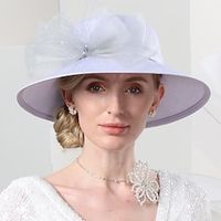 Hats Double Layer Cloth Net Bowler Cloche Hat Sun Hat Top Hat Wedding Casual Elegant Wedding With Bowknot Tulle Headpiece Headwear Lightinthebox Hats Double Layer Cloth Net Bowler Cloche Hat Sun Hat Top Hat Wedding Casual Elegant Wedding With Bowknot Tulle Headpiece Headwear Lightinthebox