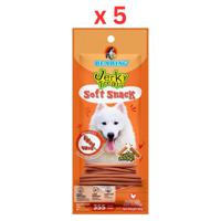 Bearing Jerky Treats Sticks Barbecue Flavor-50 Gm Pack Of 5