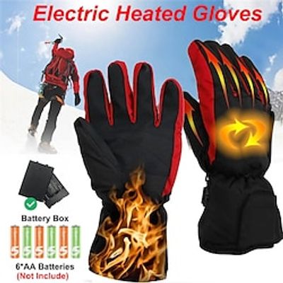 Heated Gloves Heated Gloves With Rechargeable Batter Outdoor Indoor Battery Powered Hand Warmer Glove For A Gift On Christmas miniinthebox
