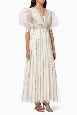 Zeus Dress in Lustre Organza Zeus Dress in Lustre Organza