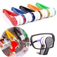 LASSUM 5 PCS Mini Sun Glasses Eyeglass Microfiber Spectacles Cleaner Soft Brush Cleaning Tool Microfiber Eyeglasses Cleaner Cleaning Clip Lightinthebox - thumbnail