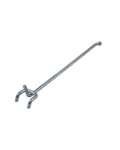 Crawford 8 Inches Double Straight Peg Hook