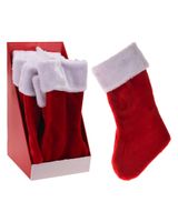 Homesmiths Christmas Stocking Plush Deluxe 42cm - thumbnail