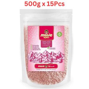 Mawa Himalayan Pink Salt 500g (Pack of 15)