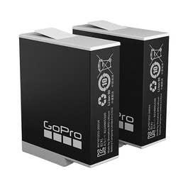 Go Pro 2 Pack Enduro Rechargeable Li-Ion Batteries, Black (ADBAT-211)