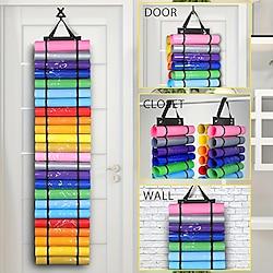 Wall-Mounted Hanging Bag with 24/48 Compartments - Heat Transfer Printed Vinyl Roll Storage Shelf - Vinyl Storage Organizer for Crafting Supplies, Room Organization Tool for Art Supplies Lightinthebox